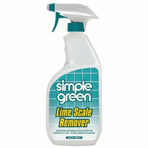 Sunshine Makers SimplGreen, Lime Scale Remover, Wintergreen, 32 Oz Bottle, 12PK 50032
